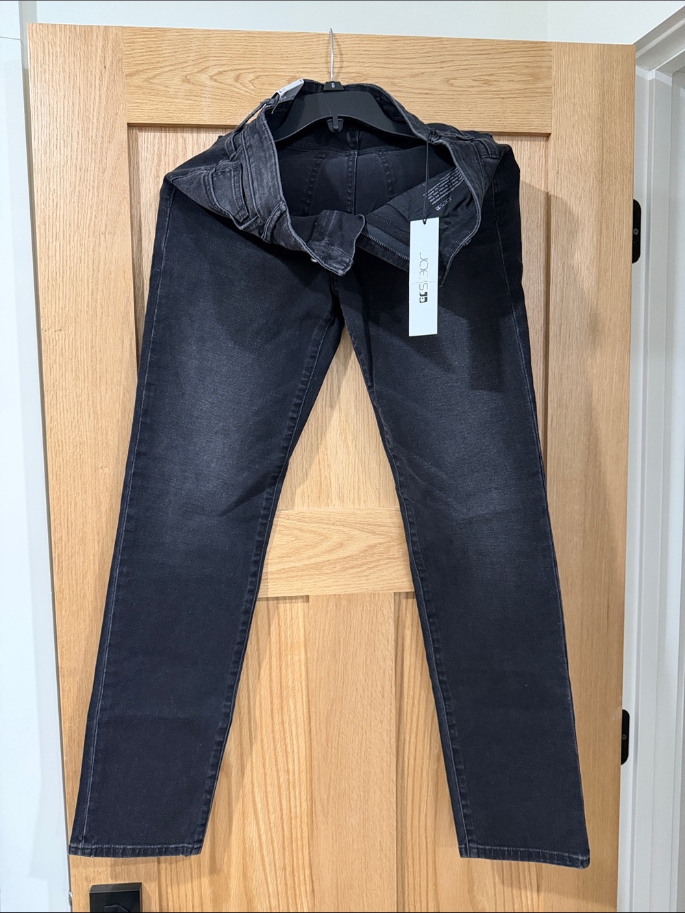Joe's Jeans Black Skinny Straight Leg Jeans